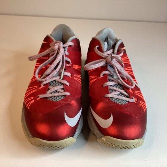 Nike Air Max Lebron James Sneakers Red Ohio State 2013 size 9.5 US main image 7
